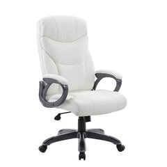 Офисной стул Home4You Connor, белый цена и информация | Офисные кресла | hansapost.ee