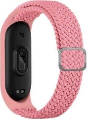 Beline Watch Band Textile Pink hind ja info | Nutikellade aksessuaarid ja tarvikud | hansapost.ee