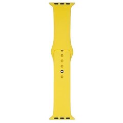 Beline pasek Apple Watch Silicone 38|40|41mm żółty |yellow цена и информация | Аксессуары для смарт-часов и браслетов | hansapost.ee