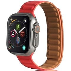 Beline pasek Apple Watch Magnetic 42|44|45|49mm czerwony |red цена и информация | Аксессуары для смарт-часов и браслетов | hansapost.ee