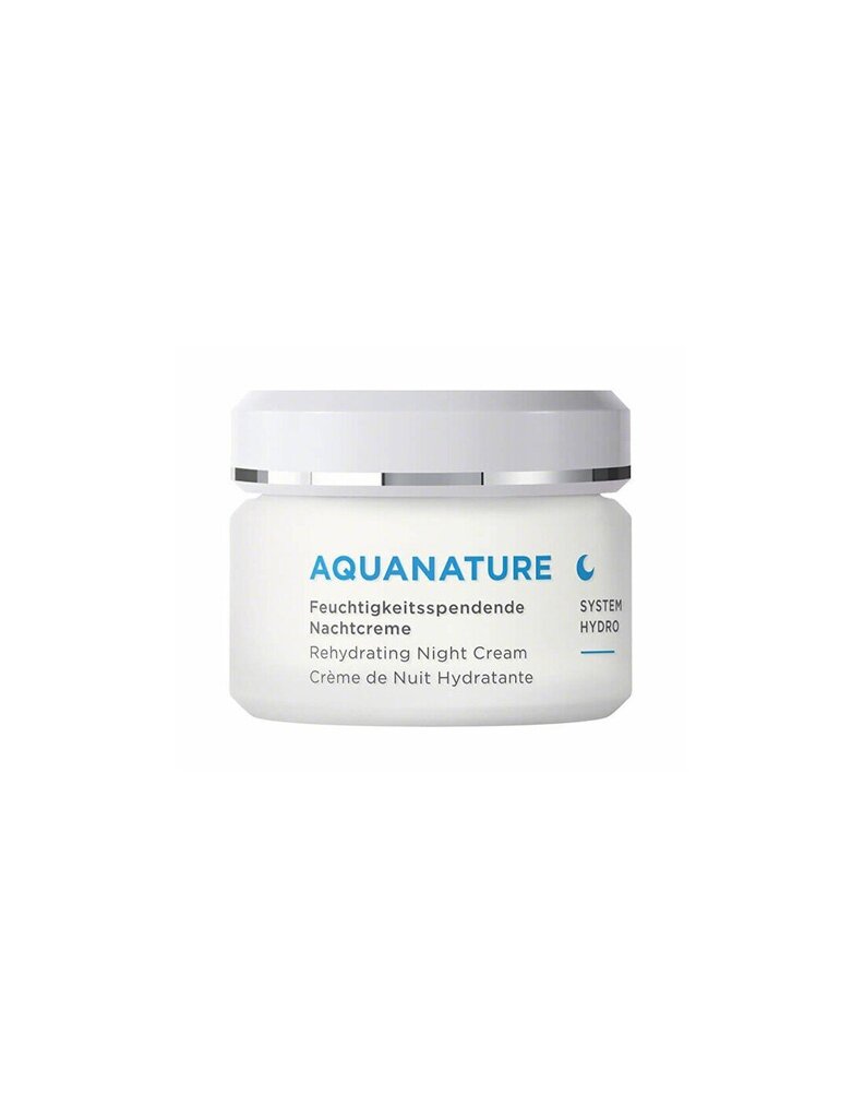 Öökreem Annemarie Börlind Aquanature Rehydrating Night Cream, 50 ml цена и информация | Näokreemid | hansapost.ee