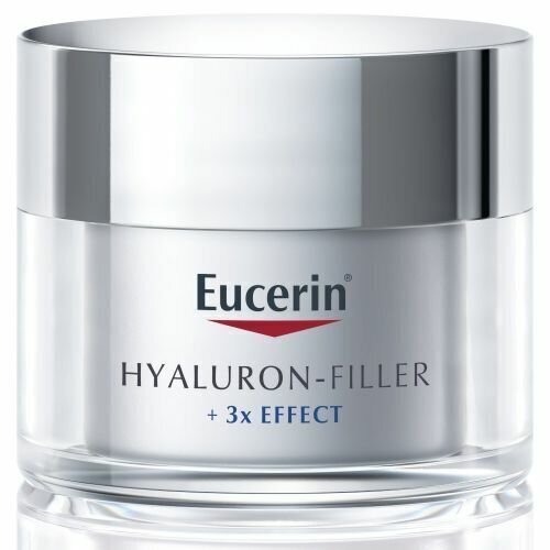 Päevane vananemisvastane kreem Eucerin SPF 30 Hyaluron-Filler 3x Effect, 50 ml цена и информация | Näokreemid | hansapost.ee