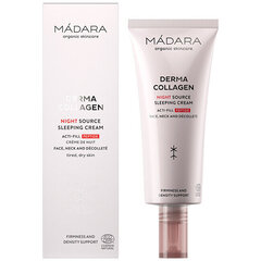 Öökreem Madara Derma Collagen Regenerating Night Cream Night Source Sleeping Cream, 70 ml hind ja info | Näokreemid | hansapost.ee