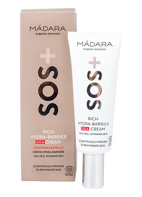 Niisutav kreem väga kuivale nahale SOS (Rich Hydra-Barrier Cica Cream) 40 ml hind ja info | Näokreemid | hansapost.ee