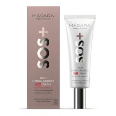 Увлажняющий крем для очень сухой кожи Madara Sos Rich Hydra Barrier Cica Cream, 40 мл цена и информация | Кремы для лица | hansapost.ee