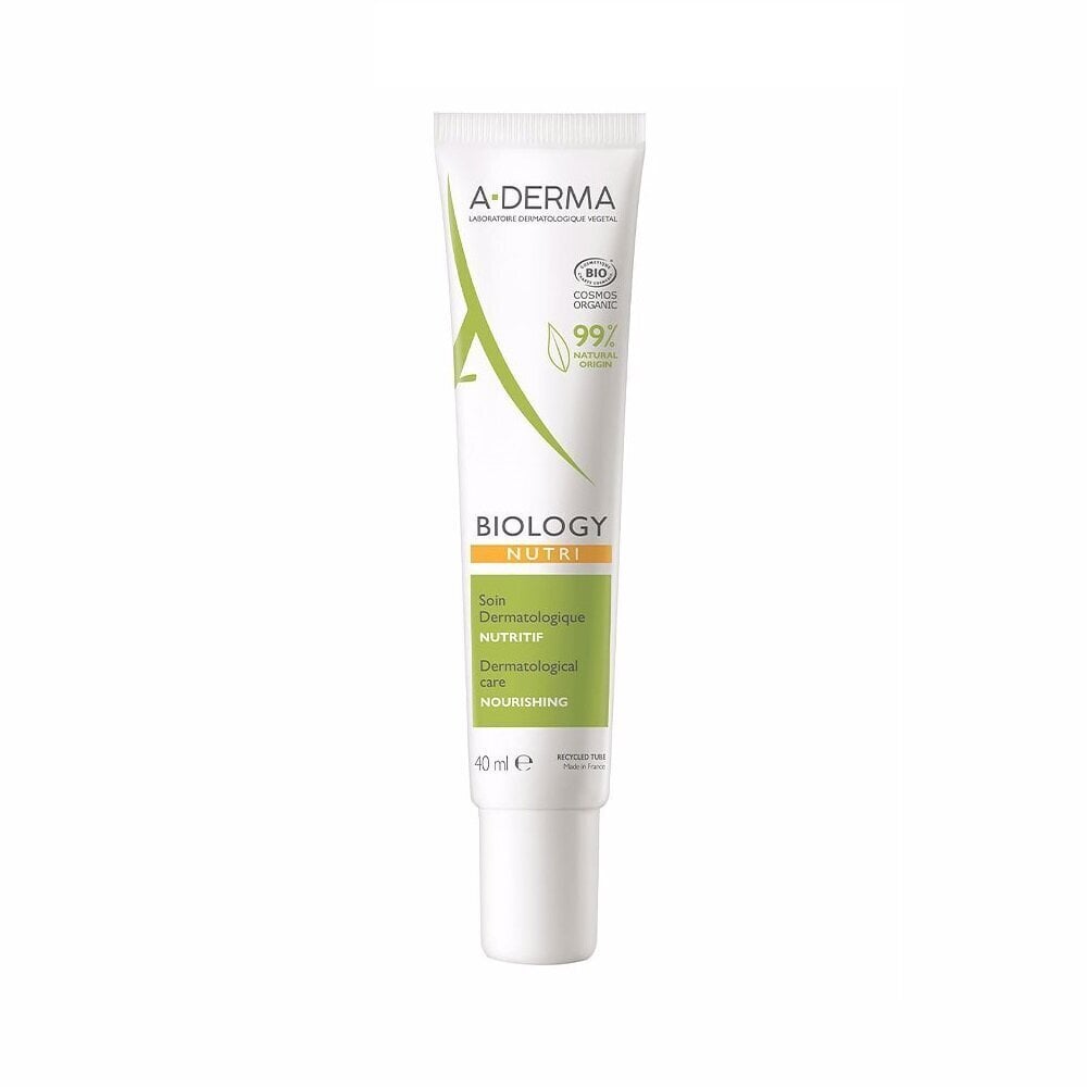 Toitev hoolduskreem A-Derma Biology, 40ml цена и информация | Näokreemid | hansapost.ee