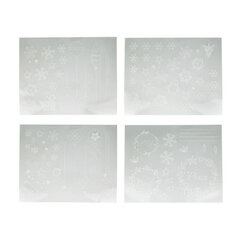 Jõuluteemaline aknakleebis, valge, 40x50 cm hind ja info | Kleebised ja dekoratsioonid | hansapost.ee