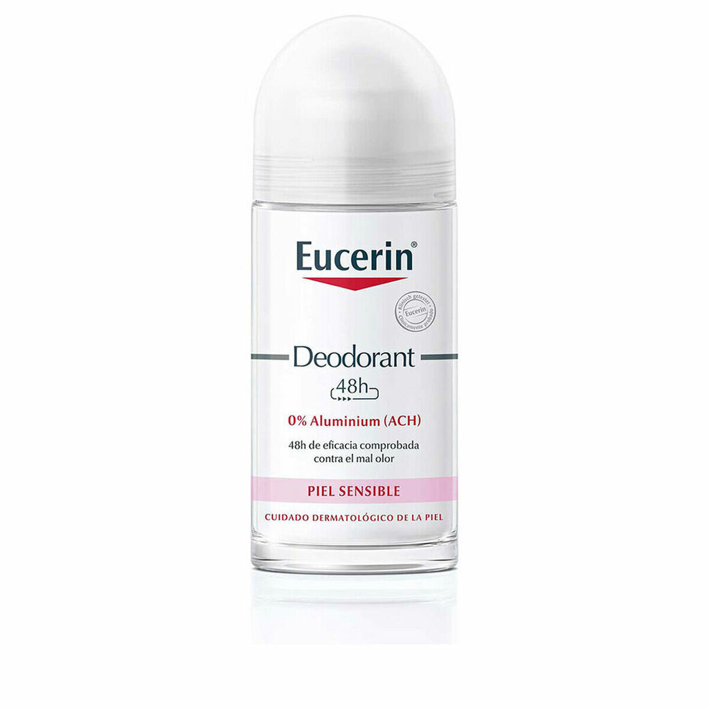 Rull-deodorant Eucerin Piel Sensible, 50 ml цена и информация | Deodorandid | hansapost.ee