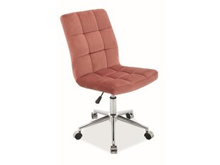 Kontoritool Signal Meble Q-020 Velvet, roosa цена и информация | Офисные кресла | hansapost.ee