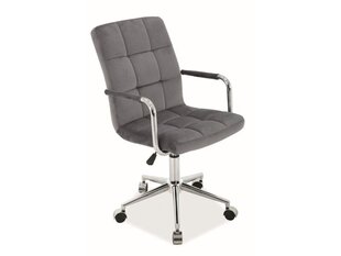 Офисное кресло Signal Meble Q-022 Velvet, серое цена и информация | Офисные кресла | hansapost.ee