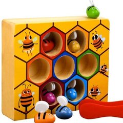 Деревянная игра Kruzzel Соты цена и информация | Развивающие игрушки для детей | hansapost.ee