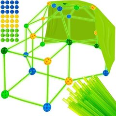 Конструктор из трубок Kruzzel, 100 шт. цена и информация | Конструкторы и кубики | hansapost.ee