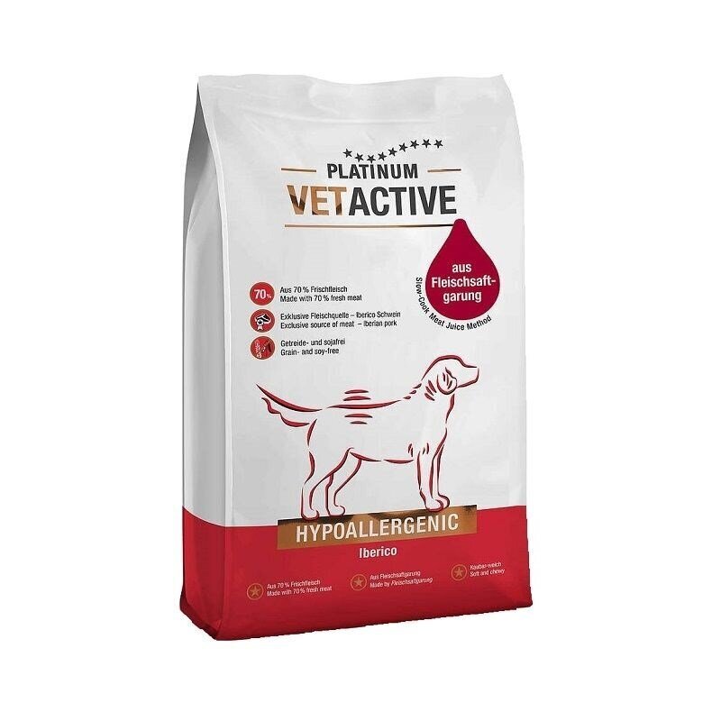 Platinum VetActive hüpoallergeenne koeratoit, 5 kg hind ja info | Koerte kuivtoit ja krõbinad | hansapost.ee