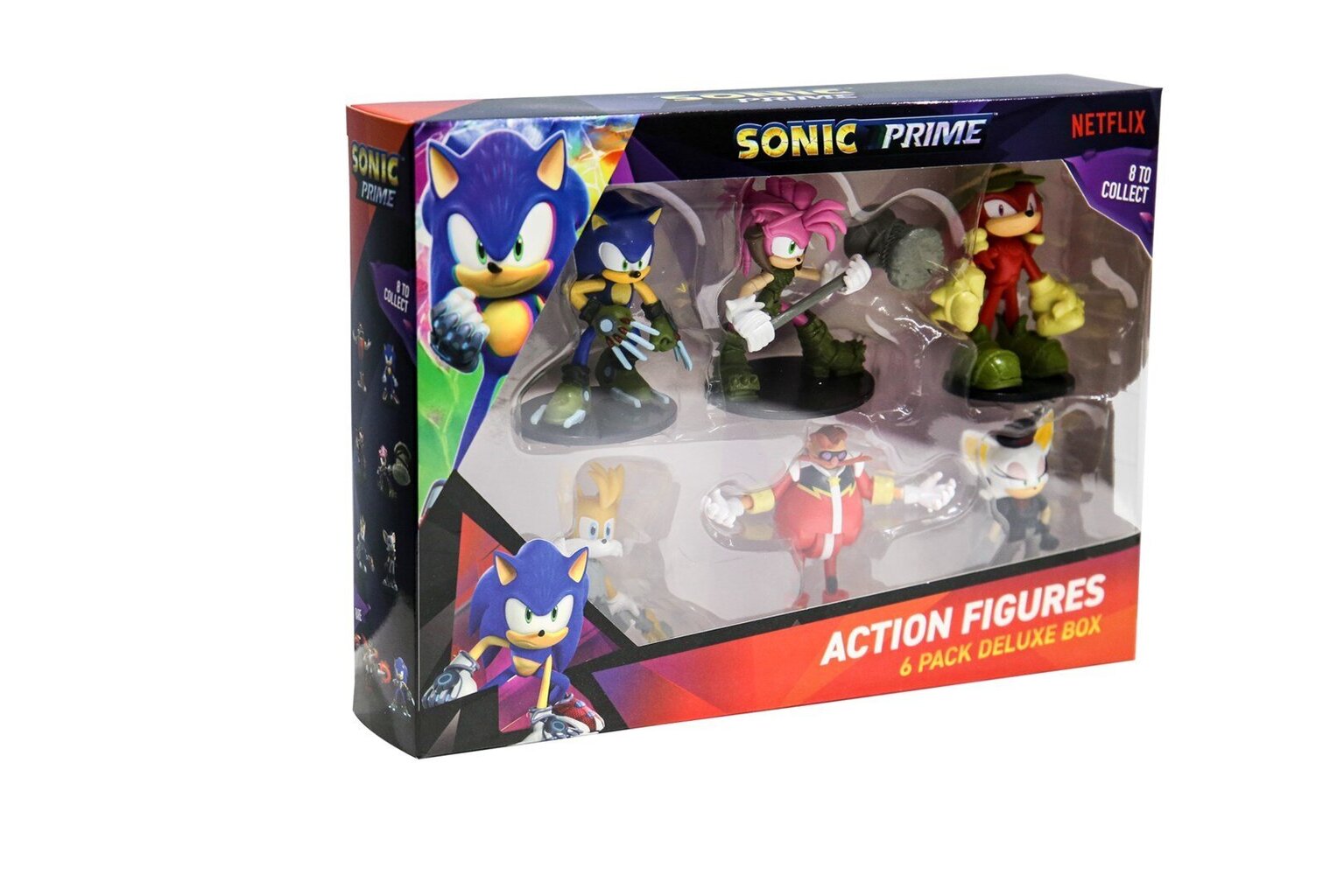 Figuuride komplekt Sonic Prime, 6 tk цена и информация | Mänguasjad poistele | hansapost.ee