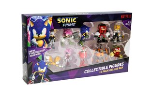 Figuuride komplekt Sonic Prime, 12 tk. hind ja info | Mänguasjad poistele | hansapost.ee