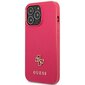 Guess GUHCP13LPS4MF iPhone 13 Pro | 13 6,1" różowy|pink hardcase Saffiano 4G Small Metal Logo цена и информация | Telefonide kaitsekaaned ja -ümbrised | hansapost.ee