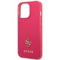 Guess GUHCP13LPS4MF iPhone 13 Pro | 13 6,1" różowy|pink hardcase Saffiano 4G Small Metal Logo цена и информация | Telefonide kaitsekaaned ja -ümbrised | hansapost.ee