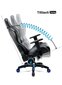 Mänguritool Diablo Chairs X-One L, must/sinine цена и информация | Kontoritoolid | hansapost.ee