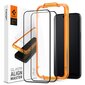Spigen Alm Glass FC iPhone 15 Pro, 2 tk hind ja info | Ekraani kaitseklaasid ja kaitsekiled | hansapost.ee