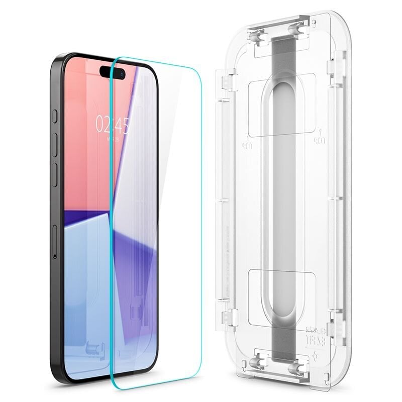 Spigen Glas.TR EZ Fit, 2 tk цена и информация | Ekraani kaitseklaasid ja kaitsekiled | hansapost.ee