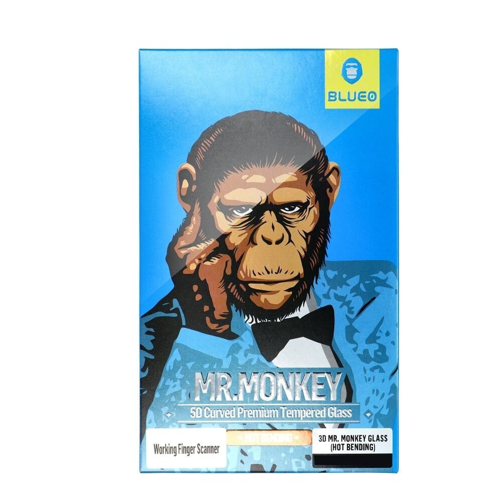 Blueo 5D Mr. Monkey Glass hind ja info | Ekraani kaitseklaasid ja kaitsekiled | hansapost.ee