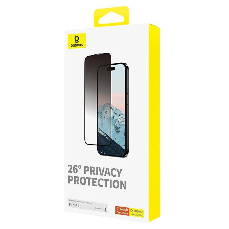 Baseus Diamond Privacy Protection Tempered Glass цена и информация | Ekraani kaitseklaasid ja kaitsekiled | hansapost.ee