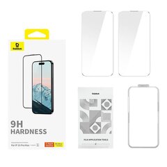 Diamond Tempered Glass Baseus 0.3mm for iPhone 15U ProMax цена и информация | Защитные пленки для телефонов | hansapost.ee