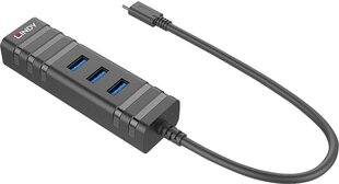 Lindy 43249 цена и информация | Адаптеры и USB-hub | hansapost.ee