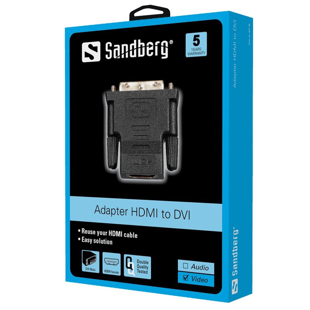 Sandberg 507-39 hind ja info | USB adapterid ja jagajad | hansapost.ee