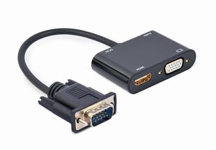 Cablexpert A-VGA-HDMI-02 цена и информация | Адаптеры и USB-hub | hansapost.ee