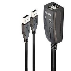 Lindy 2-pordiline USB Km lüliti 32165 hind ja info | USB adapterid ja jagajad | hansapost.ee