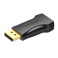 Адаптер Vention HDMI, гнездо HDMI-папа Display Port, 4K, 30 Гц (черный) цена и информация | Адаптеры, USB-разветвители | hansapost.ee