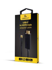 Cablexpert A-CM-HDMIM-01 цена и информация | Адаптеры и USB-hub | hansapost.ee