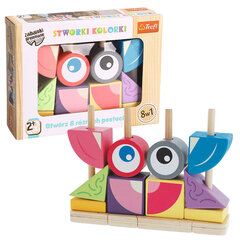 Puidust mänguasi Creatures of Color Trefl 14 detaili price and information | Toys for babies | hansapost.ee