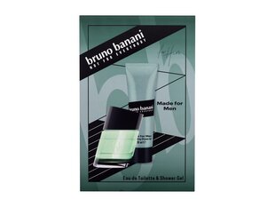 Komplekt Bruno Banani meestele: tualettvesi EDT, 30 ml + dušigeel, 50 ml hind ja info | Parfüümid meestele | hansapost.ee