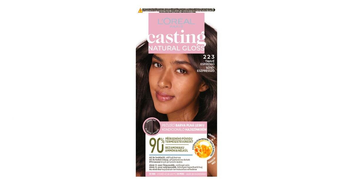 Poolpüsiv juuksevärv Casting Natura l Gloss 48 ml цена и информация | Juuksevärvid | hansapost.ee