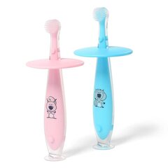Зубные щетки для детей BabyOno, 6 мес+, розовый/голубой цвет цена и информация | BabyOno Духи, косметика | hansapost.ee