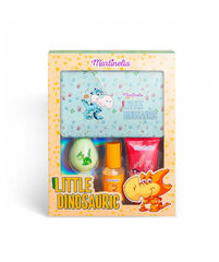 Kehahoolduskomplekt lastele Martinelia Dinosaric Bag Set: kehakreem, 240 ml + šampoon, 240 ml + vannivaht, 15 g, 2 tk. + kosmeetikakott price and information | Children's and mother's cosmetics | hansapost.ee