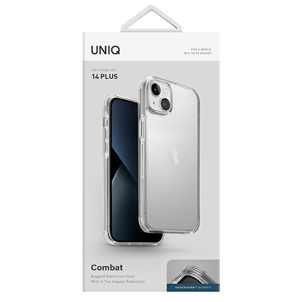 Uniq Combat Case, läbipaistev hind ja info | Telefonide kaitsekaaned ja -ümbrised | hansapost.ee