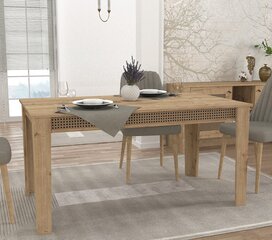 Обеденный стол Asir, 150x73,8x85см, бежевый цена и информация | Кухонные и обеденные столы | hansapost.ee