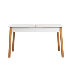 Обеденный стол Asir, 153x75x75см, белый цена и информация | Кухонные и обеденные столы | hansapost.ee