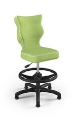 Эргономичное детское кресло Entelo Petit Black VS05 с опорой для ног, зеленое цена и информация | Офисные кресла | hansapost.ee
