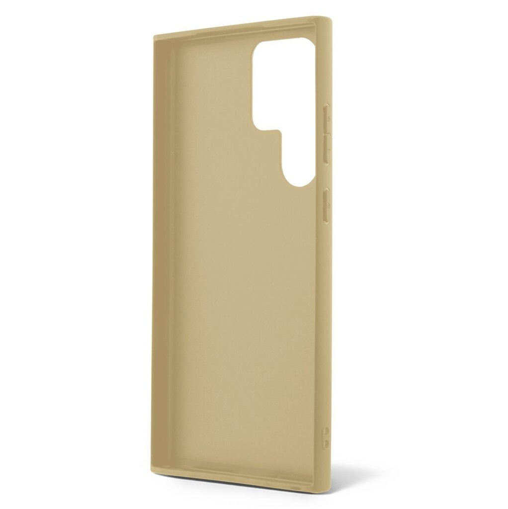 Guess PC|TPU Glitter Flakes Metal Logo Case - Samsung Galaxy S23 Ultra , kuld hind ja info | Telefonide kaitsekaaned ja -ümbrised | hansapost.ee