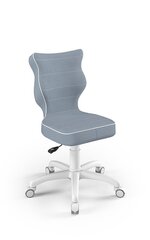 Эргономичное детское кресло Entelo Petit White JS06, светло-голубое цена и информация | Офисные кресла | hansapost.ee