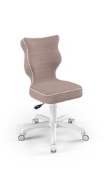 Эргономичное детское кресло Entelo Petit White JS08, розовое цена и информация | Офисные кресла | hansapost.ee
