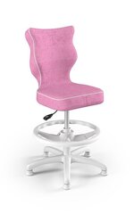 Эргономичное детское кресло Entelo Petit White VS08, розовое цена и информация | Офисные кресла | hansapost.ee