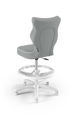 Ergonoomiline lastetool Entelo Petit White JS03 jalatoega, hall hind ja info | Kontoritoolid | hansapost.ee