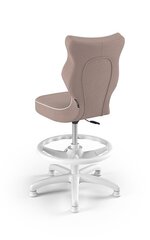 Ergonoomiline lastetool Entelo Petit White JS08 jalatoega, roosa price and information | Kontoritoolid | hansapost.ee