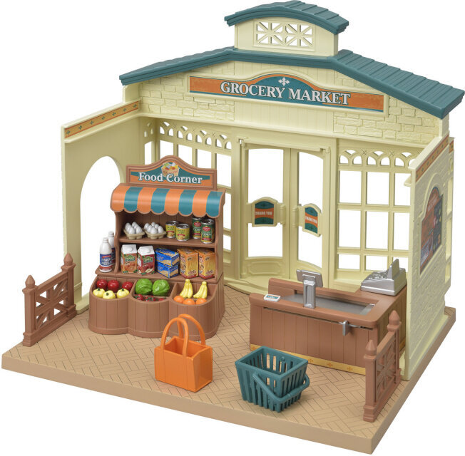 Sylvanian Families mängukomplekt The Village supermarket цена и информация | Mänguasjad tüdrukutele | hansapost.ee