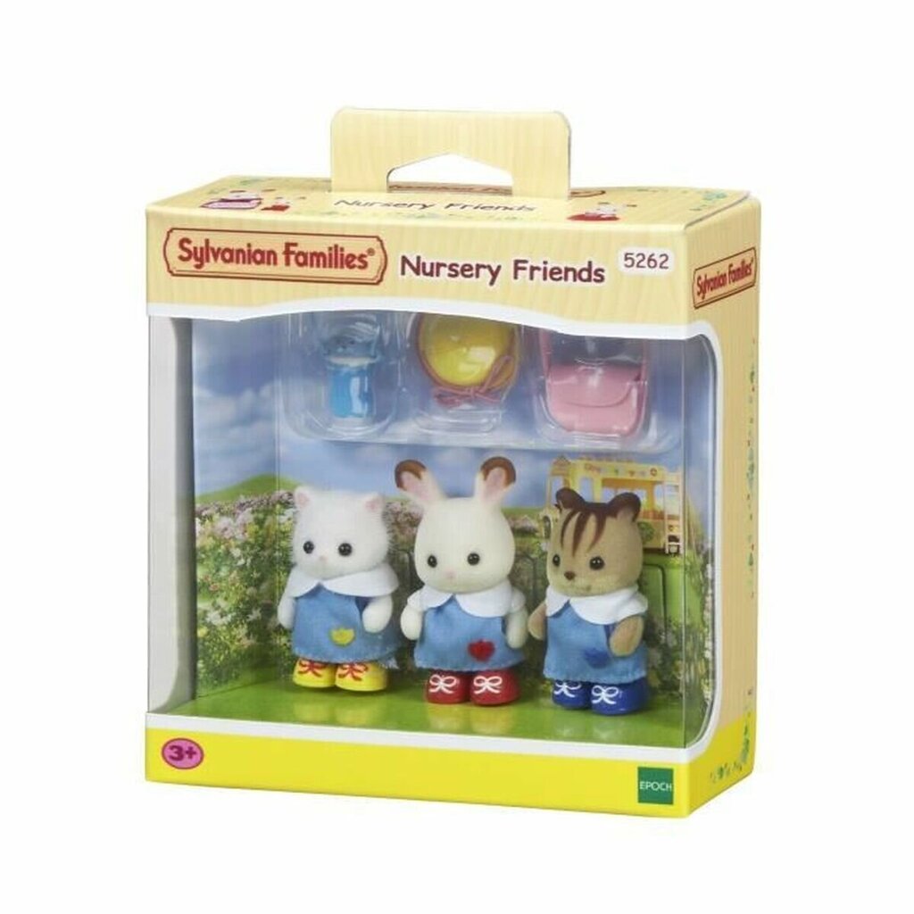 Nukkude Komplekt Sylvanian Families The 3 Friends Of The Creche hind ja info | Mänguasjad tüdrukutele | hansapost.ee